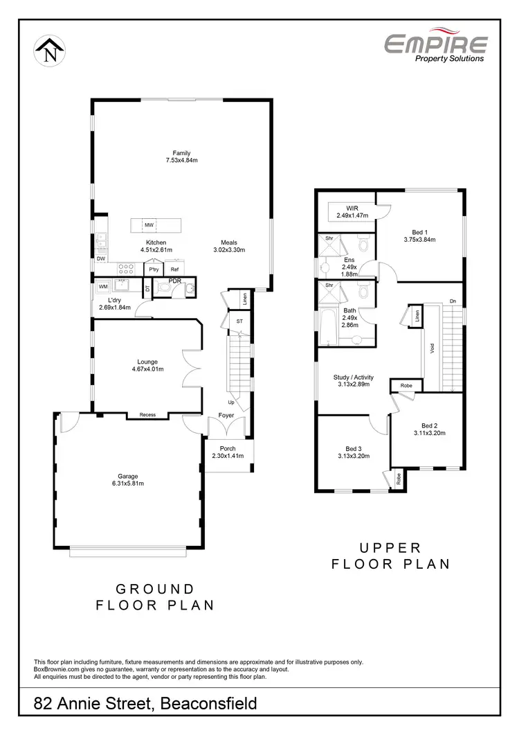 Floorplan of Homely house listing, 82 Annie Street, Beaconsfield WA 6162