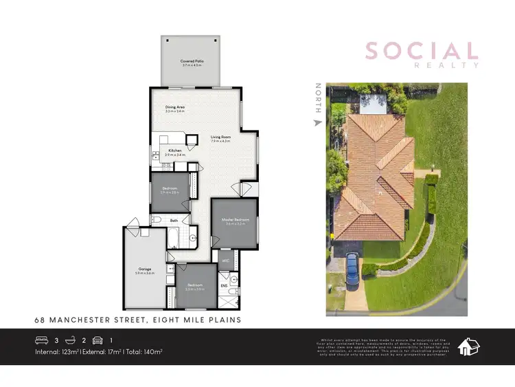 Floorplan of Homely townhouse listing, 68 Manchester Street, Eight Mile Plains QLD 4113
