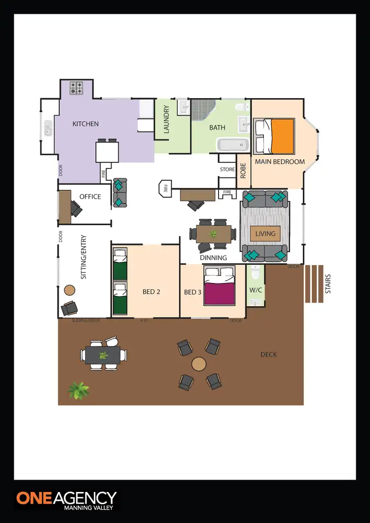 Floorplan of Homely rural property listing, 361 Mulligans Lane, Kundibakh NSW 2429