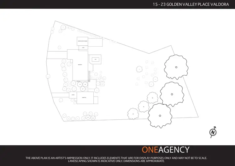 Floorplan of Homely rural property listing, 15-23 Golden Valley Place, Valdora QLD 4561