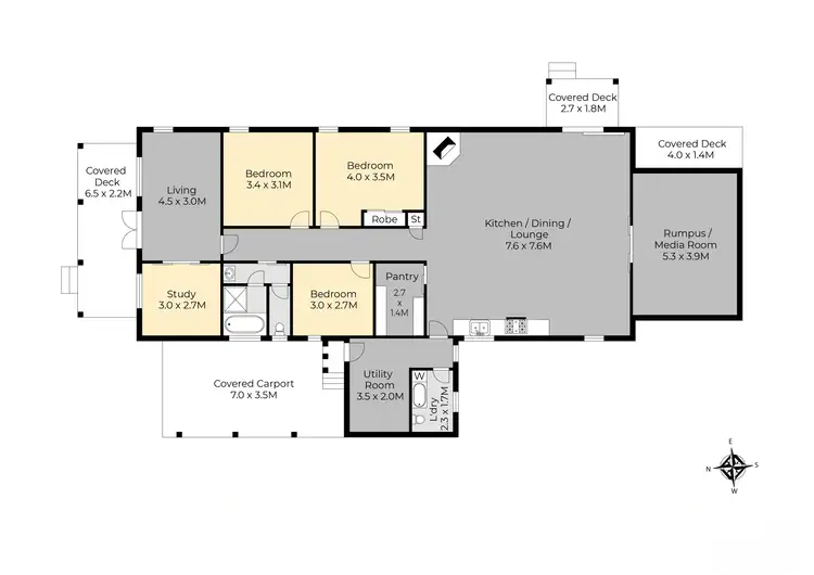 Floorplan of Homely house listing, 57 Walker Street, East Lismore NSW 2480