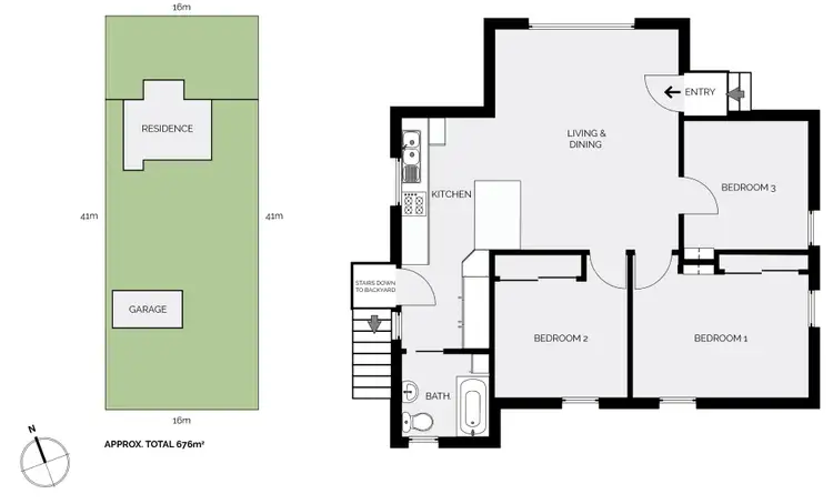 Floorplan of Homely house listing, 328 Rocket Street, West Bathurst NSW 2795
