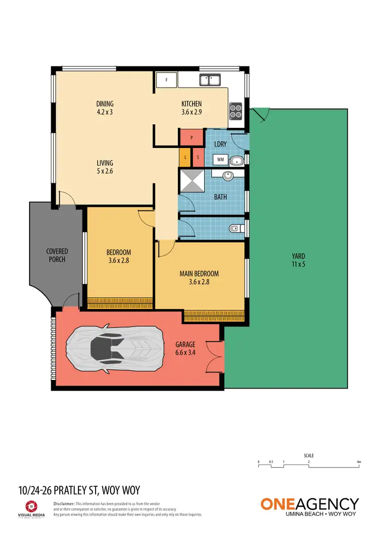 Floorplan of Homely villa listing, 10/24-26 Pratley Street, Woy Woy NSW 2256