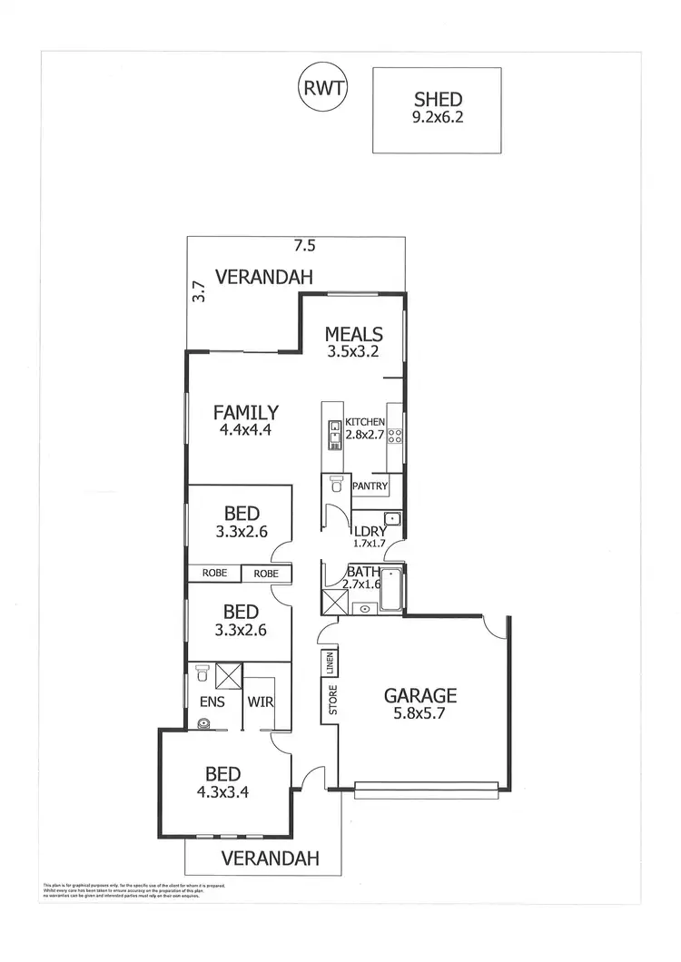 Floorplan of Homely house listing, 2 Eucalypt Road, Murray Bridge SA 5253
