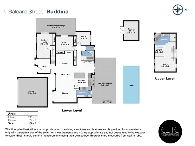 Floorplan of Homely house listing, 5 Baleara Street, Buddina QLD 4575