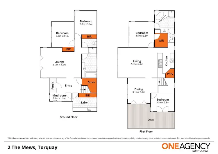 Floorplan of Homely house listing, 2 The Mews, Torquay VIC 3228