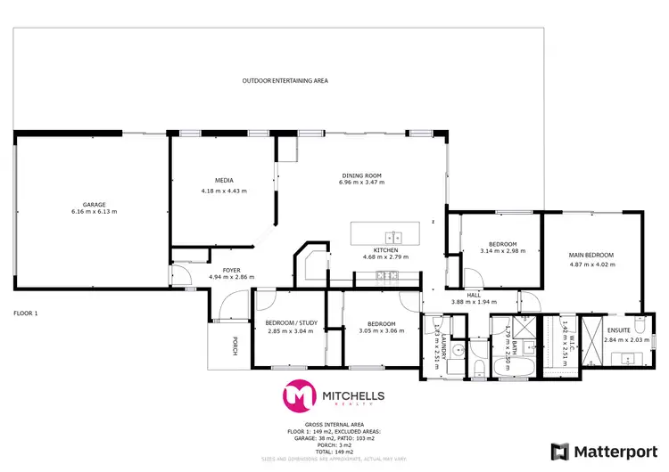 Floorplan of Homely house listing, 119 Cove Boulevard, River Heads QLD 4655