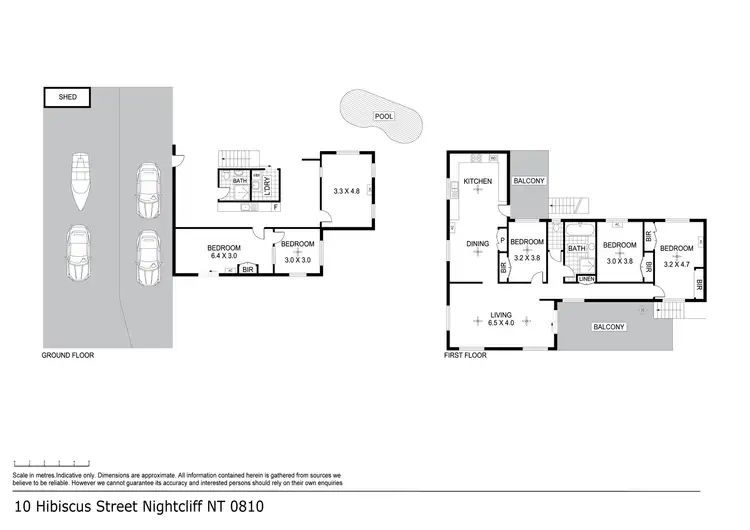 Floorplan of Homely house listing, 10 Hibiscus Street, Nightcliff NT 810