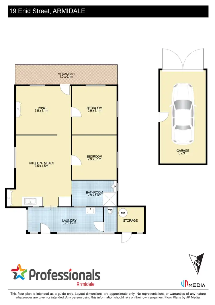 Floorplan of Homely house listing, 19 Enid Street, Armidale NSW 2350