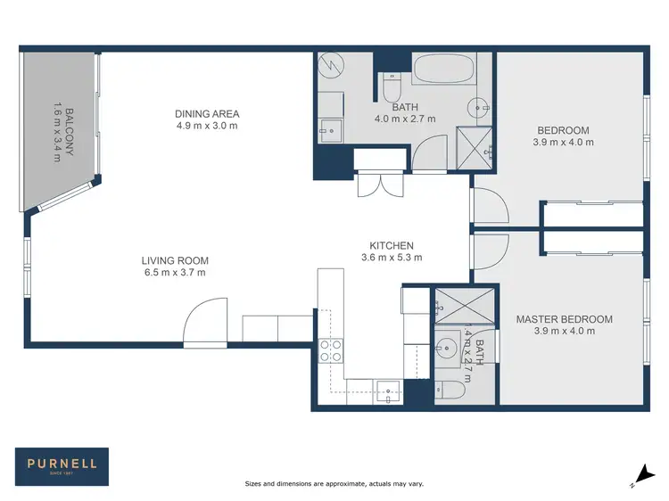 Floorplan of Homely apartment listing, 33/16 Eyre Street, Griffith ACT 2603