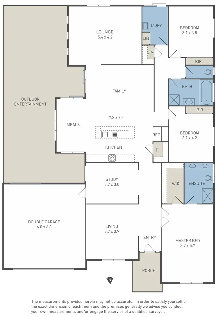 Floorplan of Homely house listing, 3 Stanthorp Street, Burnside Heights VIC 3023