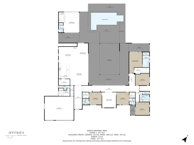Floorplan of Homely rural property listing, 28 Amaroo Place, Cooroibah QLD 4565
