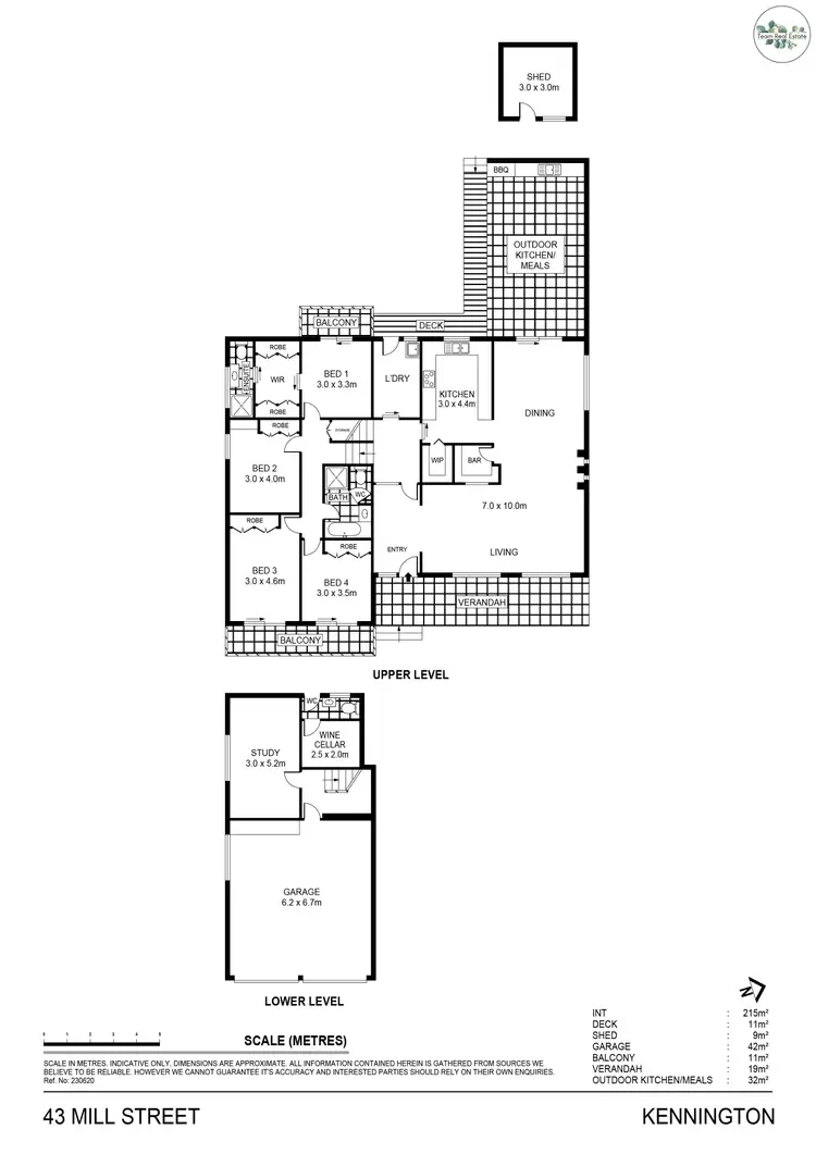 Floorplan of Homely house listing, 43 Mill Street, Kennington VIC 3550