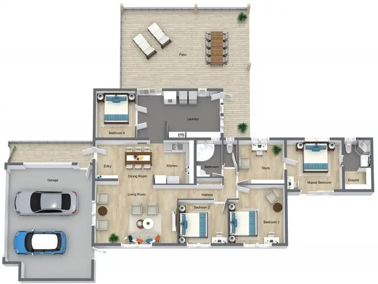 Floorplan of Homely house listing, 16 Centaur Street, Trinity Park QLD 4879