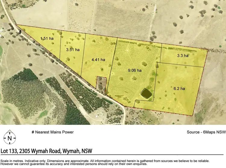 Floorplan of Homely rural property listing, 2305 Wymah Road, Wymah NSW 2640