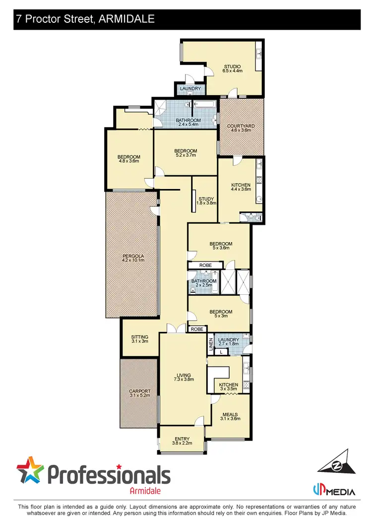 Floorplan of Homely house listing, 5&7 Proctor Street, Armidale NSW 2350