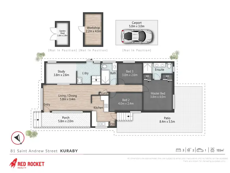 Floorplan of Homely house listing, 81 Saint Andrew Street, Kuraby QLD 4112