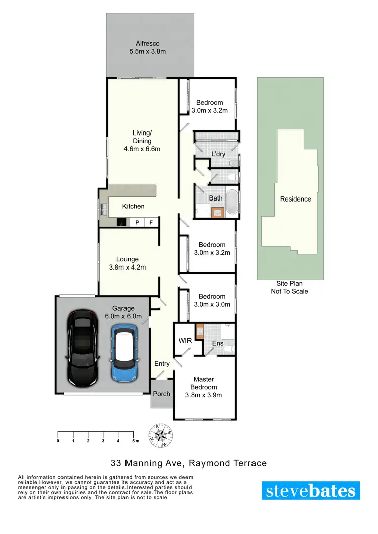 Floorplan of Homely house listing, 33 Manning Avenue, Raymond Terrace NSW 2324