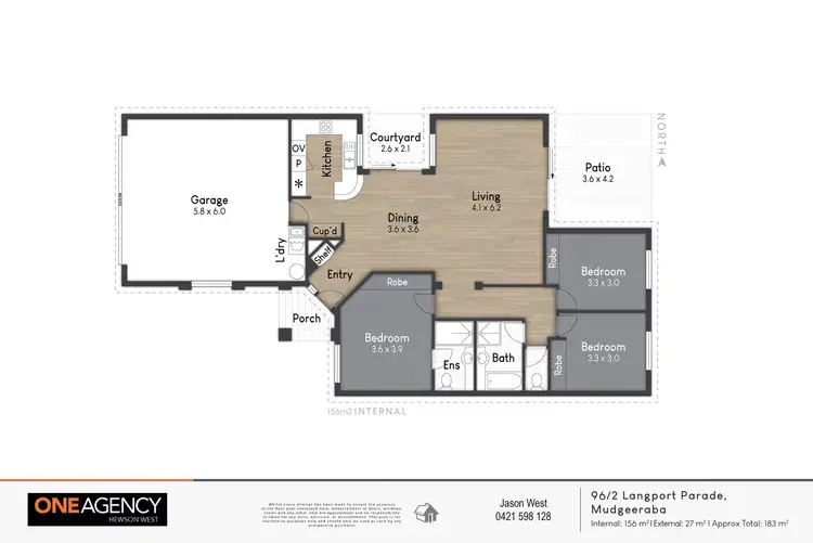 Floorplan of Homely townhouse listing, 96/2-4 Langport Parade, Mudgeeraba QLD 4213