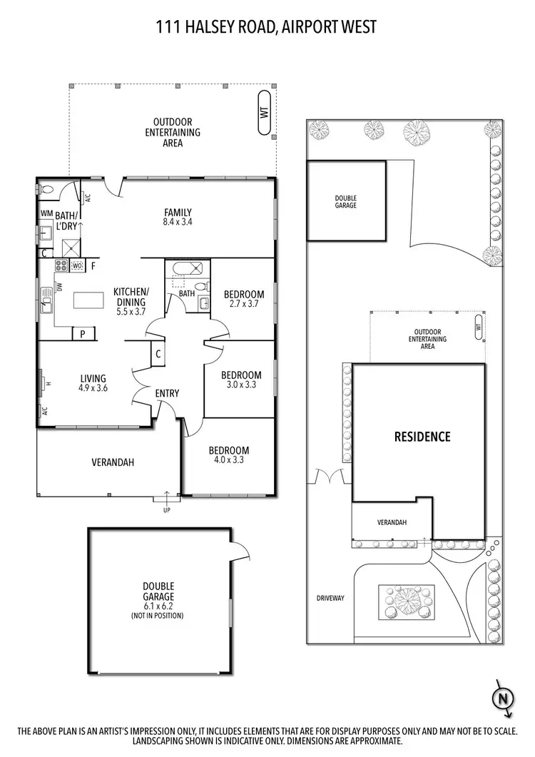 Floorplan of Homely house listing, 111 Halsey Road, Airport West VIC 3042
