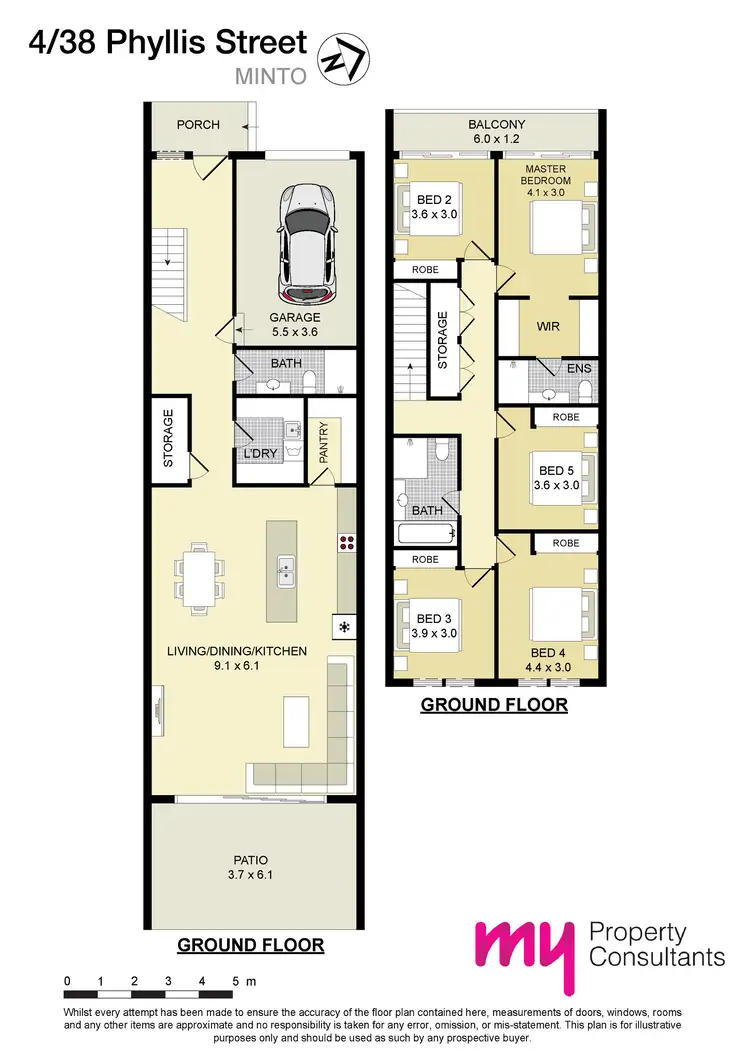 Floorplan of Homely house listing, 2/38 Phyllis Street, Minto NSW 2566