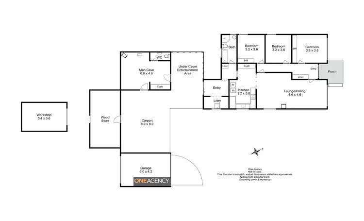 Floorplan of Homely house listing, 48 Havelock Street, Smithton TAS 7330