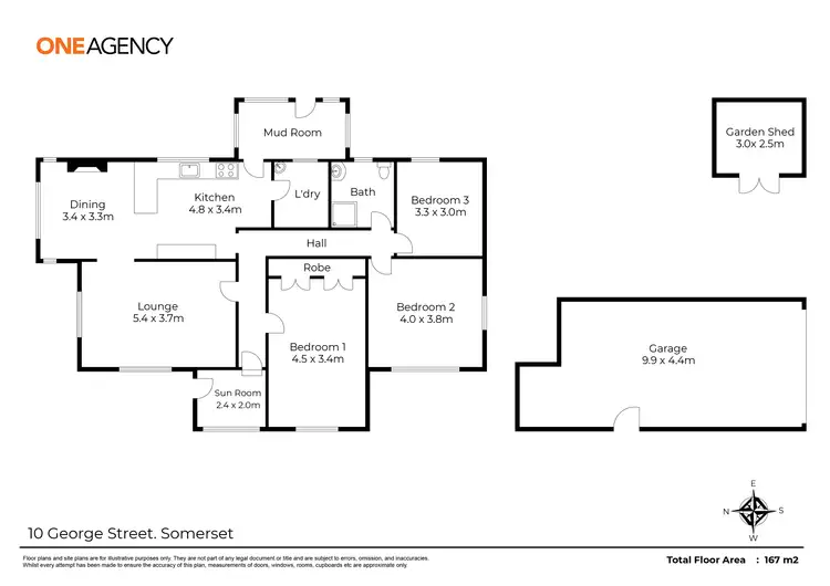 Floorplan of Homely house listing, 10 George Street, Somerset TAS 7322