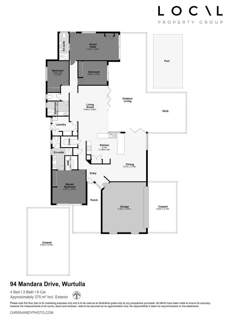 Floorplan of Homely house listing, 94 Mandara Drive, Wurtulla QLD 4575