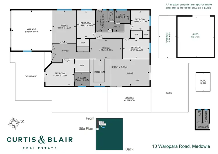 Floorplan of Homely house listing, 10 Waropara Road, Medowie NSW 2318