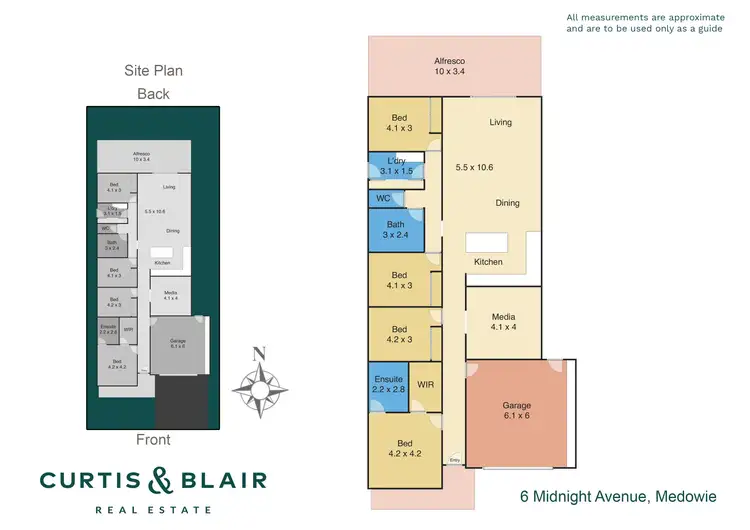 Floorplan of Homely house listing, 6 Midnight Avenue, Medowie NSW 2318