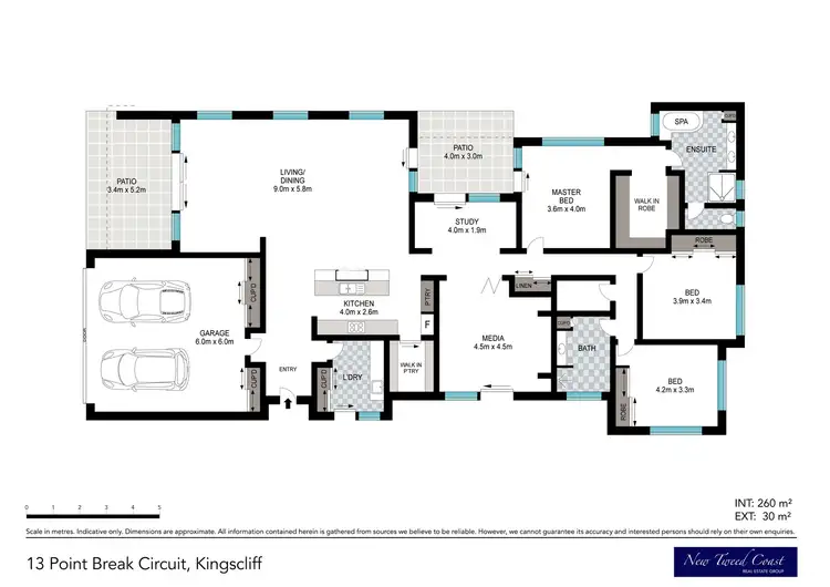 Floorplan of Homely house listing, 13 Point Break Circuit, Kingscliff NSW 2487