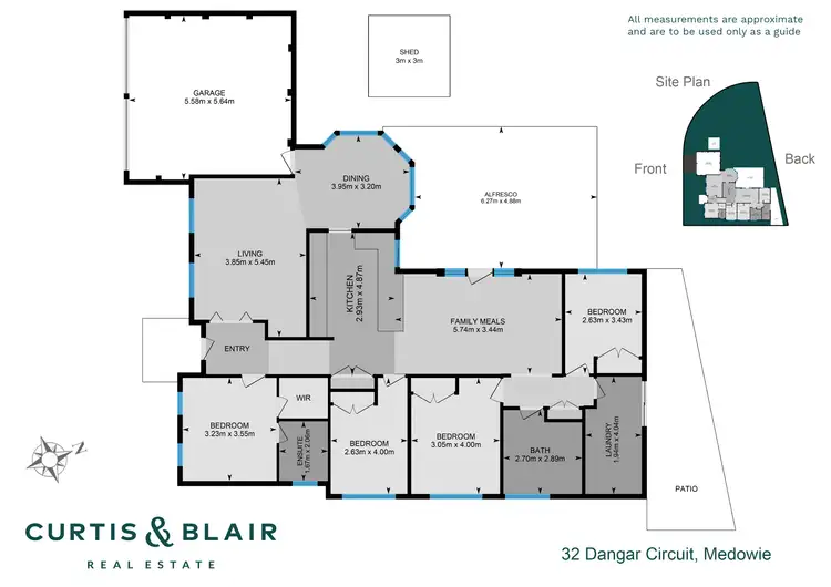 Floorplan of Homely house listing, 32 Dangar Circuit, Medowie NSW 2318