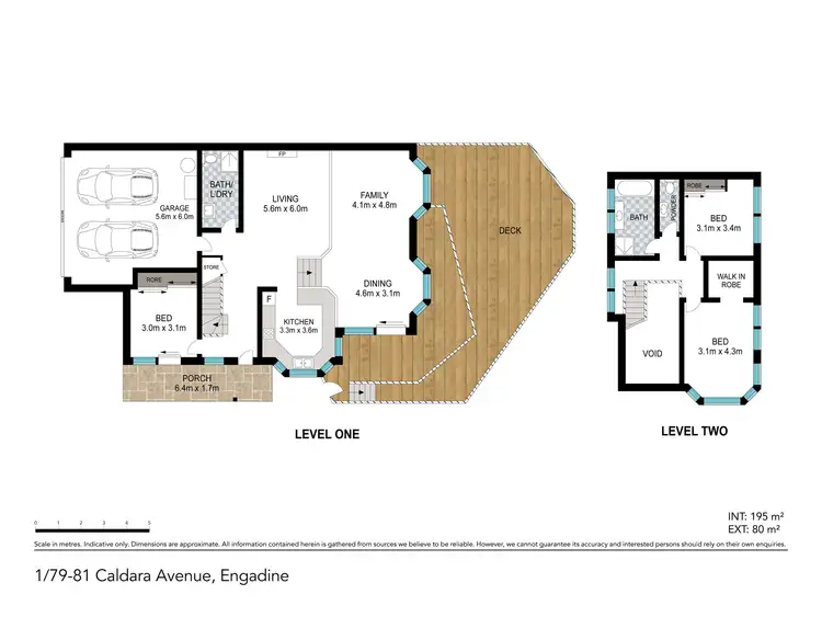 Floorplan of Homely townhouse listing, 1/79-81 Caldarra Avenue, Engadine NSW 2233
