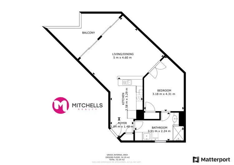 Floorplan of Homely unit listing, 6/396 Esplanade, Torquay QLD 4655