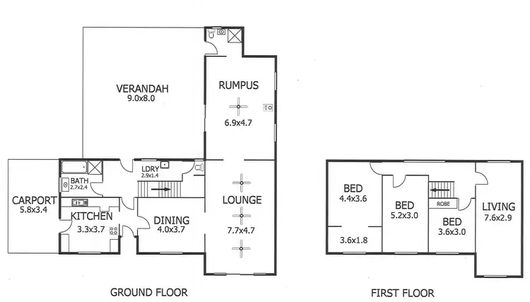 Floorplan of Homely house listing, 124 Mulgundawah Road, Murray Bridge SA 5253