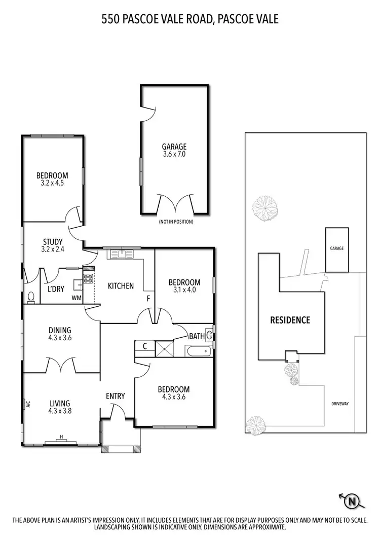 Floorplan of Homely house listing, 550 Pascoe Vale Road, Pascoe Vale VIC 3044