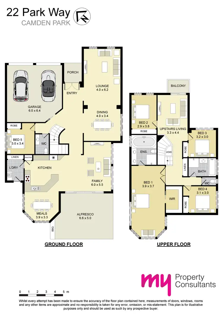 Floorplan of Homely house listing, 22 Park Way, Camden Park NSW 2570