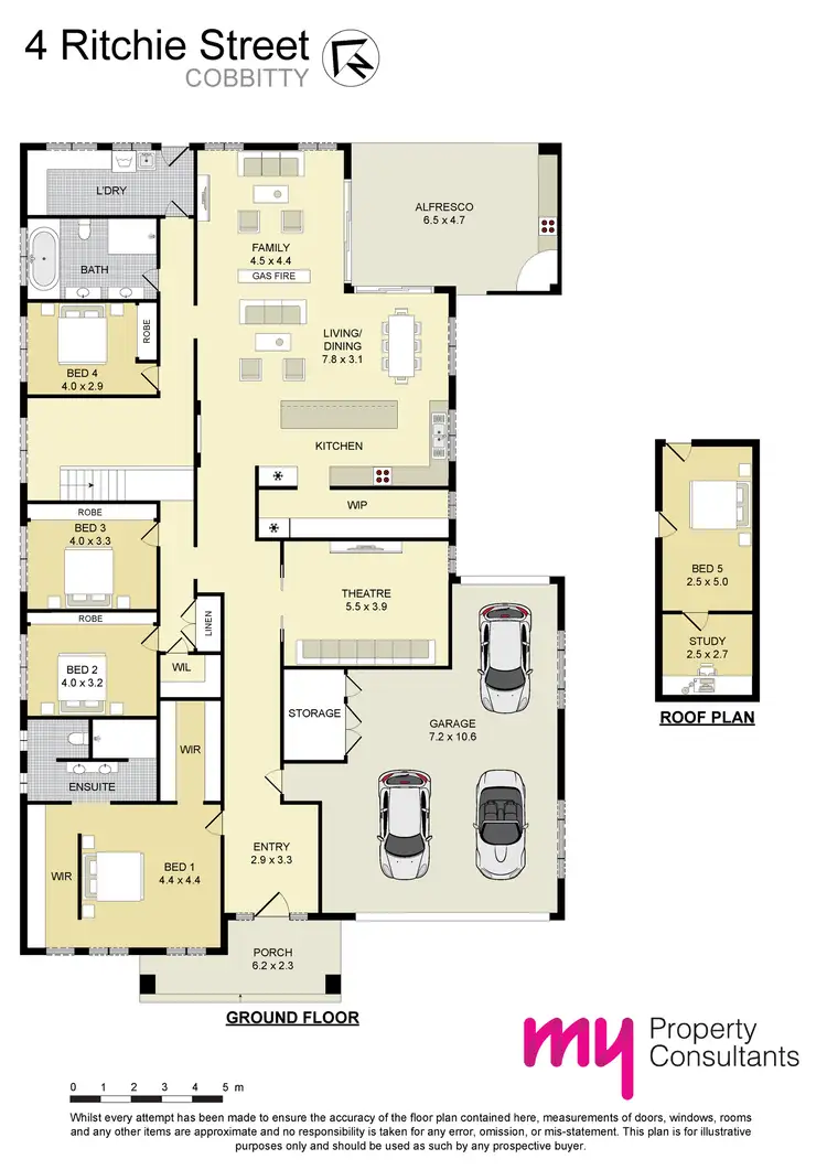 Floorplan of Homely house listing, 4 Ritchie Street, Cobbitty NSW 2570