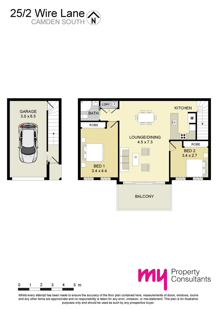 Floorplan of Homely unit listing, 25/2 Wire Lane, Camden South NSW 2570