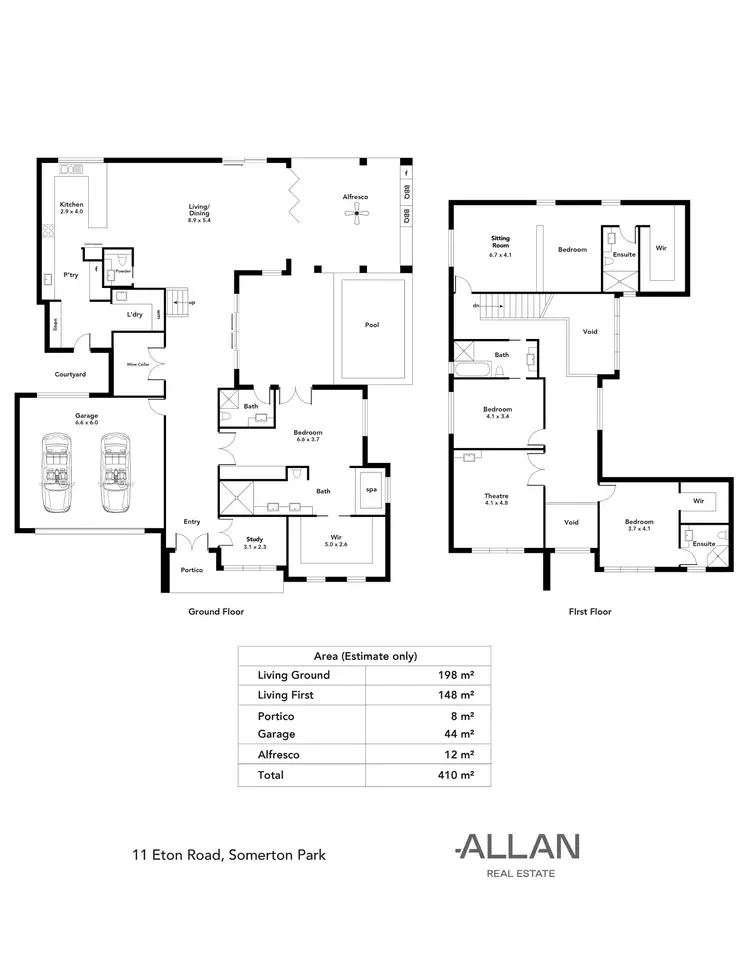 Floorplan of Homely house listing, 11 Eton Road, Somerton Park SA 5044