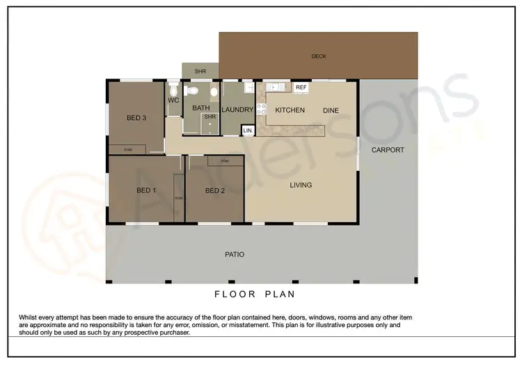 Floorplan of Homely house listing, 68 Kode Road, Carmoo QLD 4852