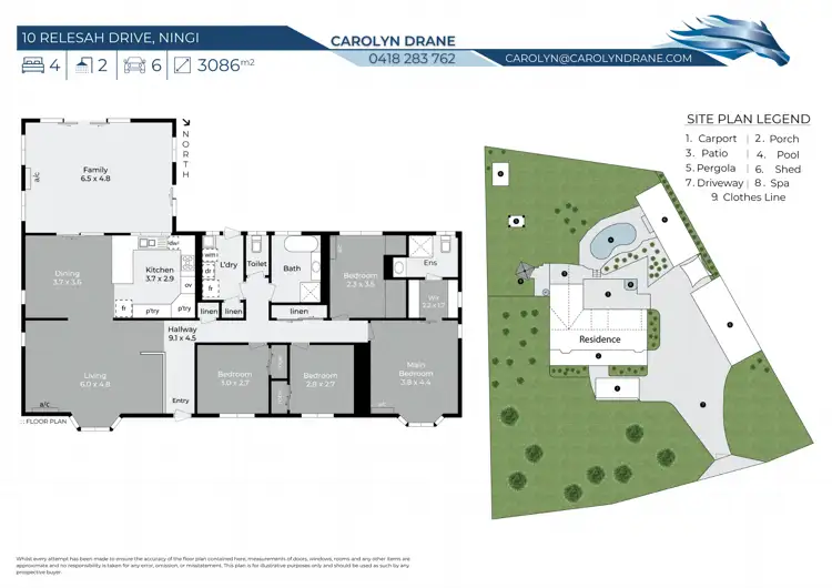 Floorplan of Homely house listing, 10 Relesah Drive, Ningi QLD 4511