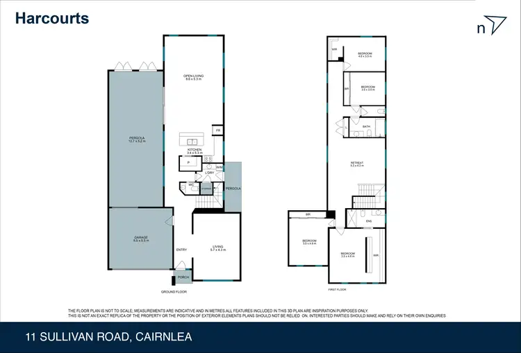 Floorplan of Homely townhouse listing, 11 Sullivan Road, Cairnlea VIC 3023