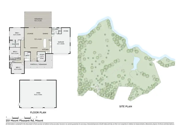 Floorplan of Homely rural property listing, 251 Mt Pleasant Road, Mount Pleasant QLD 4521