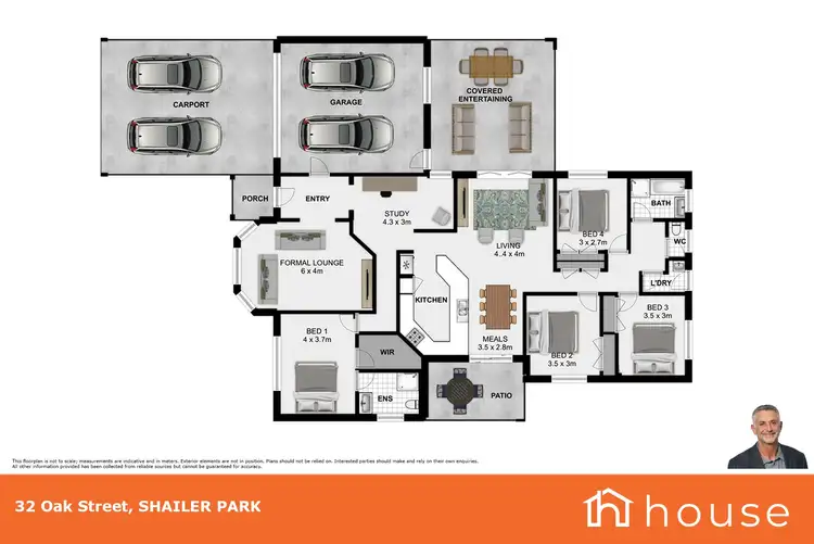 Floorplan of Homely house listing, 32 Oak Street, Shailer Park QLD 4128