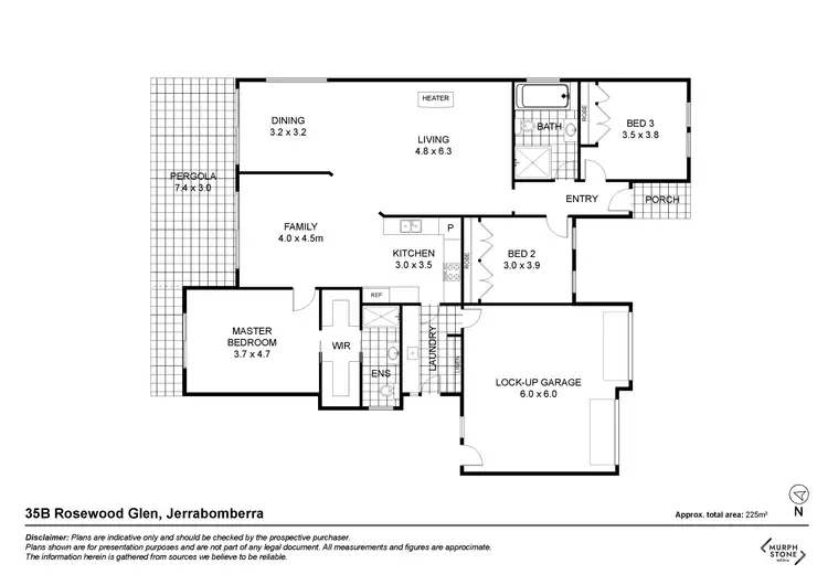 Floorplan of Homely house listing, 35B Rosewood Glen, Jerrabomberra NSW 2619