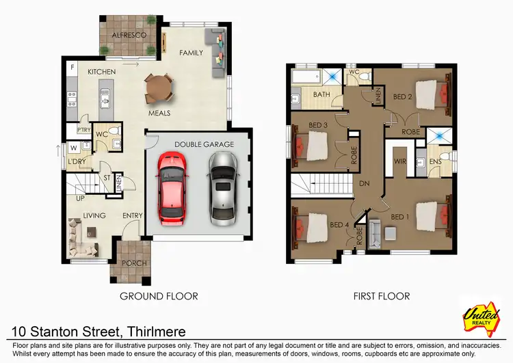 Floorplan of Homely house listing, 10 Stanton Street, Thirlmere NSW 2572