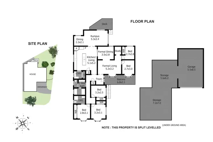 Floorplan of Homely house listing, 7 Curtin Grove, Penrith NSW 2750