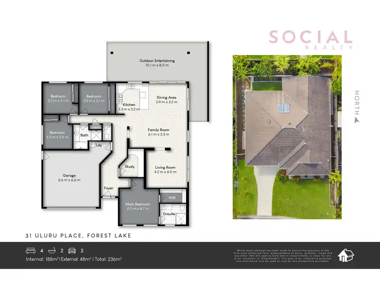 Floorplan of Homely house listing, 31 Uluru Place, Forest Lake QLD 4078