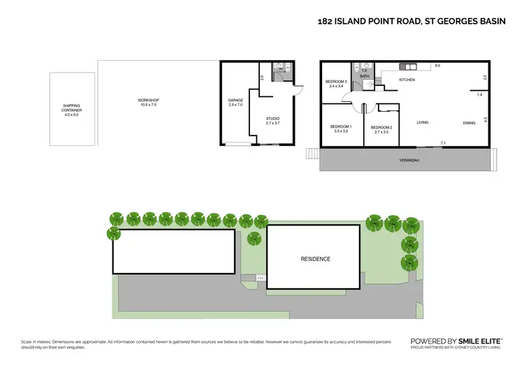 Floorplan of Homely house listing, 182 Island Point Road, St Georges Basin NSW 2540
